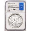 Image 1 : 2023-W $1 Proof American Silver Eagle Coin NGC PF70 Ultra Cameo Edmund Moy Signature