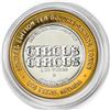 Image 2 : .999 Silver Circus Circus Hotel & Casino $10 Limited Edition Casino Gaming Token