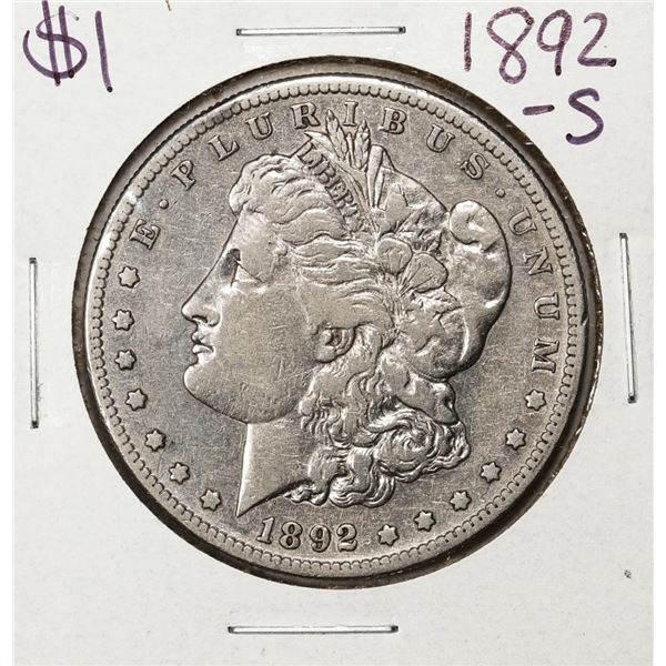 1892-S $1 Morgan Silver Dollar Coin