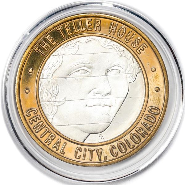 .999 Silver Jim Beckwourth Central City, Colorado Limited Edition Gaming Token