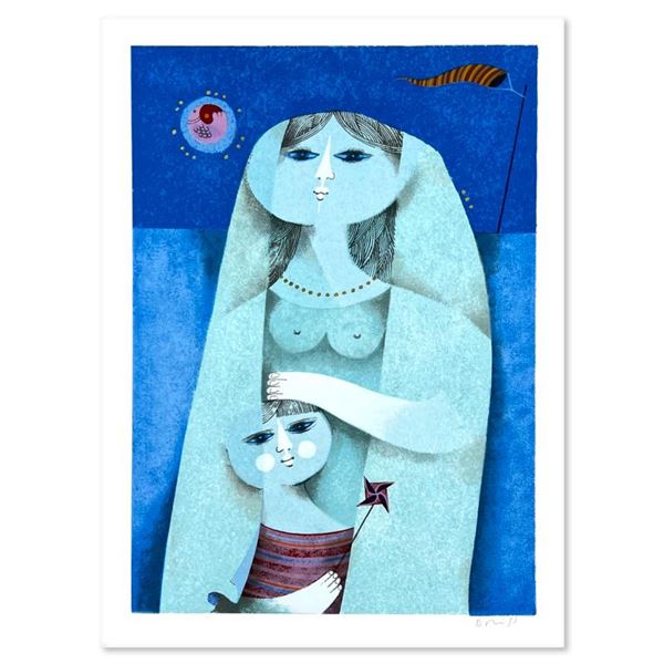 Samy Briss Limited Edition Serigraph On Paper