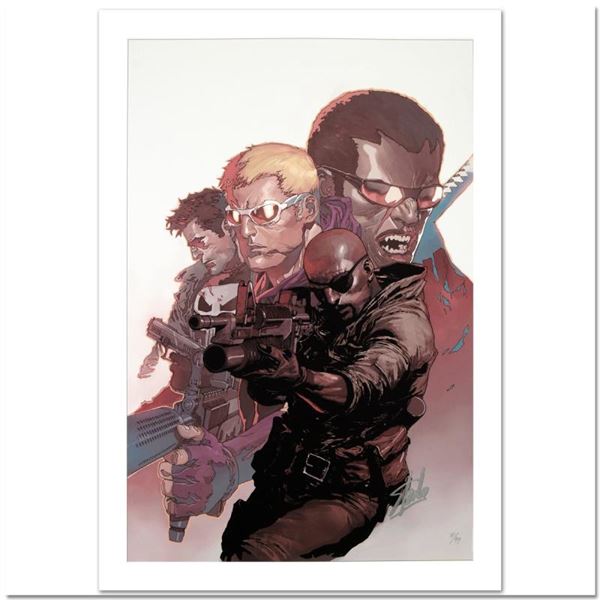 Stan Lee "Ultimate Avengers Vs. New Ultimates #4" Limited Edition Giclee on Canvas