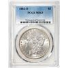 Image 1 : 1884-O $1 Morgan Silver Dollar Coin PCGS MS63