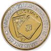 Image 1 : .999 Silver Casino Queen East St. Louis, IL $20 Limited Edition Gaming Token