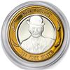 Image 1 : .999 Silver Limited Edition Gunfighters Series Butch Cassidy Casino Gaming Token