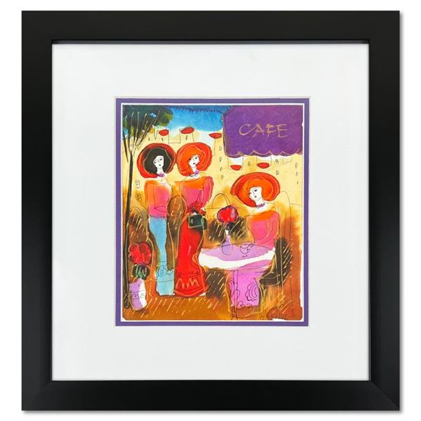 Moshe Leider Original Mixed Media On Paper