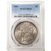 Image 1 : 1884 $1 Morgan Silver Dollar Coin PCGS MS63