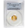 Image 1 : 2010-W $5 Proof American Gold Eagle Coin PCGS PR69DCAM