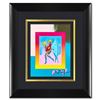 Image 1 : Peter Max "Tip Toe Floating" Original Mixed Media on Paper