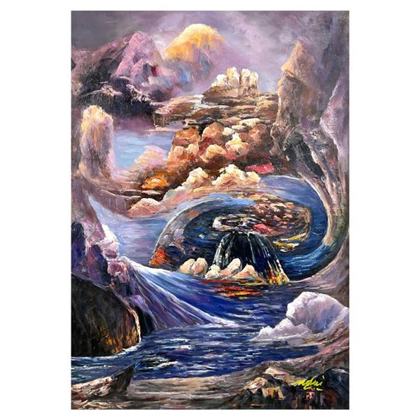 Mani Original Acrylic On Canvas