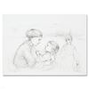 Image 1 : Edna Hibel (1917-2014) "Playful Mother and Baby" Limited Edition Lithograph on Paper