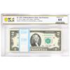 Image 1 : Pack of 1976 $2 Federal Reserve Notes San Francisco Fr.1935-L PCGS Choice UNC 64