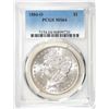 Image 1 : 1884-O $1 Morgan Silver Dollar Coin PCGS MS64