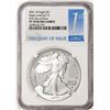 Image 1 : 2021-W T-2 $1 Proof American Silver Eagle Coin NGC PF70 Ultra Cameo FDOI
