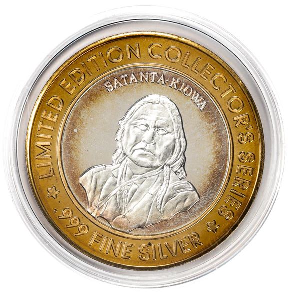 .999 Fine Silver Winnavegas Casino Sloan, IA $10 Limited Edition Gaming Token