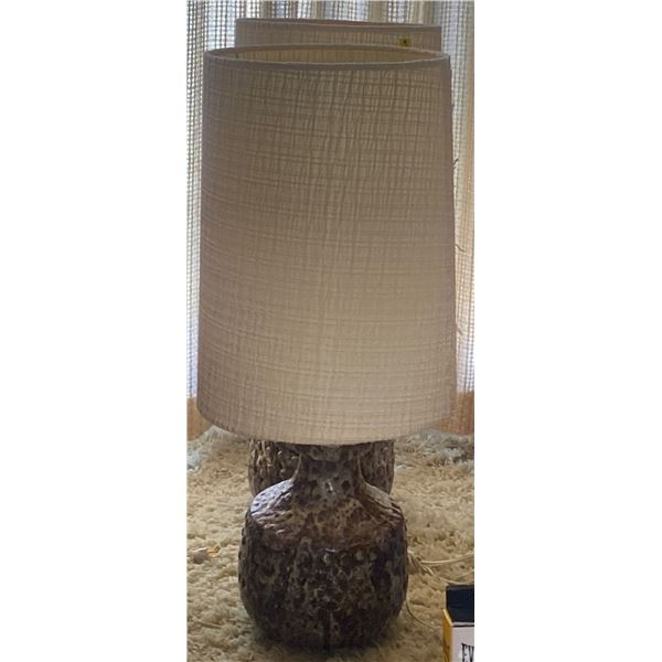 Vintage CeramicTable Lamps 32" H
