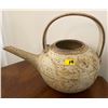 Image 3 : Vintage Stoneware Pottery w/ Handmade Stoneware Teapot 11H