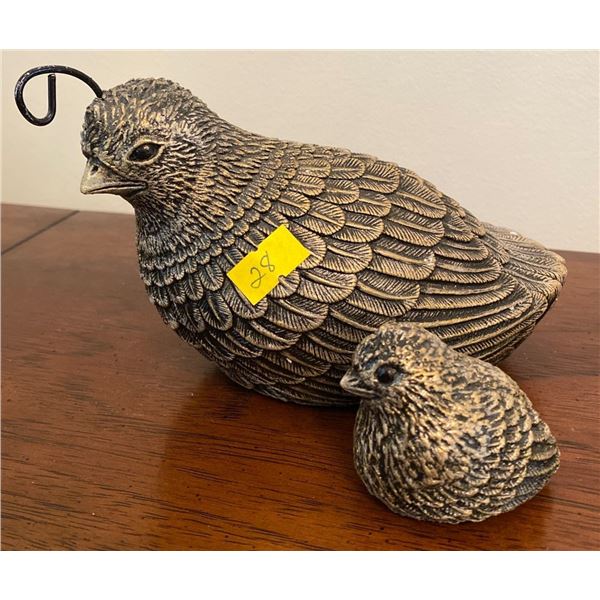 Handmade Bird Statues