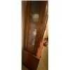 Image 5 : Vintage Wood & Glass China Cabinet 64W x 18 D x 78 H