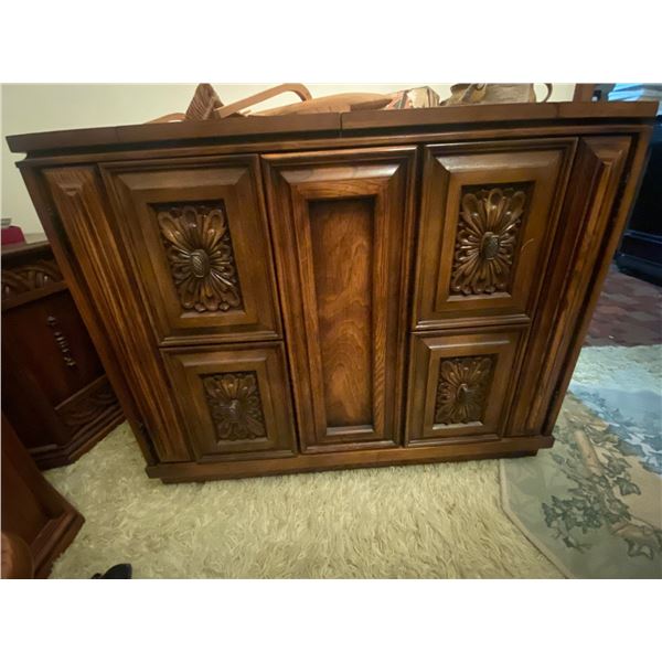 Vintage Dining Room China Hutch Side Board 36W x 18 D x 29 H