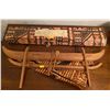Image 1 : Hand Carved Hawaiian Outrigger Canoe