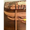 Image 2 : Hand Carved Hawaiian Outrigger Canoe