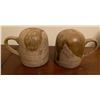 Image 6 : All Stoneware Glasses/ Assorted Mugs Bowls Salt and Pepper Shaker