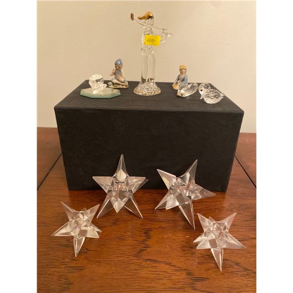 Swarovski Oyster Clam Baby Bird & Assorted Decorative collectables