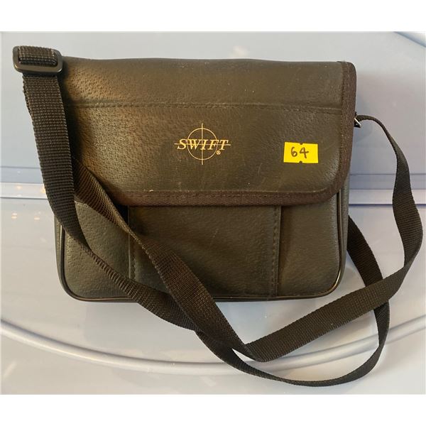 Vintage Binoculars w/ Case Swift Ultra Light Fully Coated 8 X 42 Model No.761