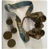 Image 2 : Vintage Binoculars w/ Case Swift Ultra Light Fully Coated 8 X 42 Model No.761