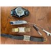 Image 4 : Vintage Time Pieces Timex Bulova Allegro w/ Utility knife