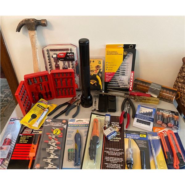 Brand New Home Repair Starter Pack Precision Screw Driver Sets Socket Ser Multi Tools Pliers & More