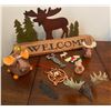 Image 2 : Cariboo Collectables Welcome Sign Printed Bag Coin Bank Bottle Opener
