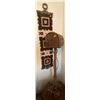 Image 1 : Handmade Macrame Wall Hanging 33" H Standing Bird House 33"