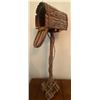 Image 2 : Handmade Macrame Wall Hanging 33" H Standing Bird House 33"