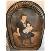 Image 3 : Antique Portrait Alarm Clock 6 Brand New PIllowcase Packs Woven Basket & Birdhouse