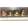 Image 1 : Stoneware Canister Set w/ Lids & Assorted Stoneware