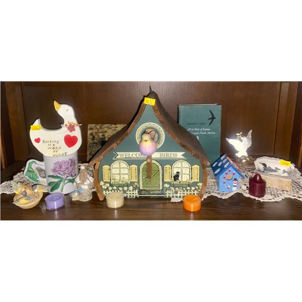 Bird House Bird Book Antler Art Bird Statues & More