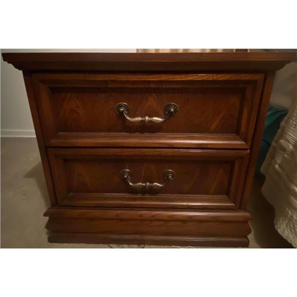 Wood Dresser Side Table 25 x 17 x 22