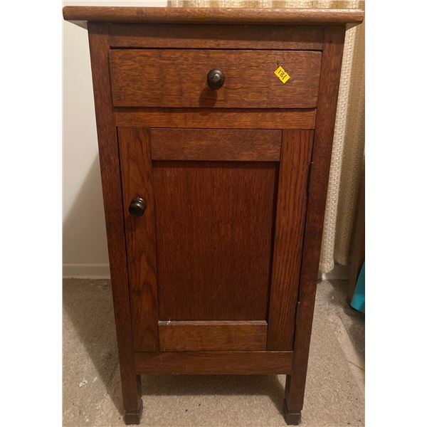 Wood Side Table 16 x 16 x 30