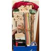 Image 1 : Assorted Craft Supplies & Stationary Stones Storage Boxes Stakes & More