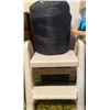 Image 1 : Step Stool & Large Sleeping Bag w/ Carry Case Retractable Portable Space Saving