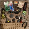 Image 1 : Assorted Brand New Household Items Drill Bits Flashlight Tools Utilty Knife Sanding Block & More