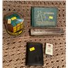 Image 1 : Vintage Harmonica Rubix Cube Autograph Book Zippo Lighter