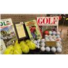 Image 3 : Assorted Golf Accessories Books Balls Carry Case