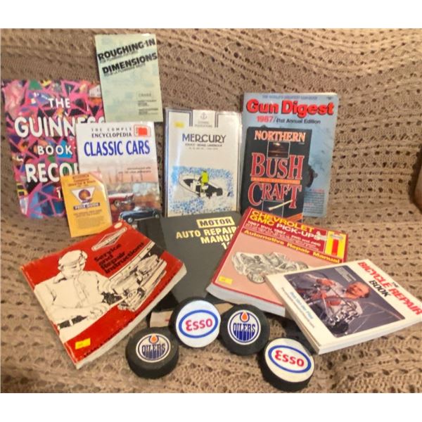Automobile Care Books Guinness Book of World Records Hockey Pucks & More