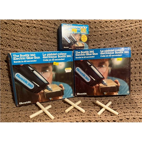 Bostick 260 Electric Glue Guns w/ Glue Refills