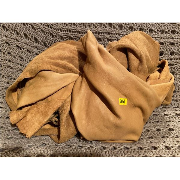 Real Deer Hide Roll Measurements Unknown