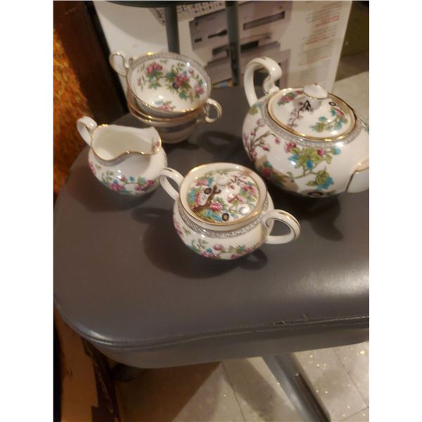 Tea Pot Cream Sugar