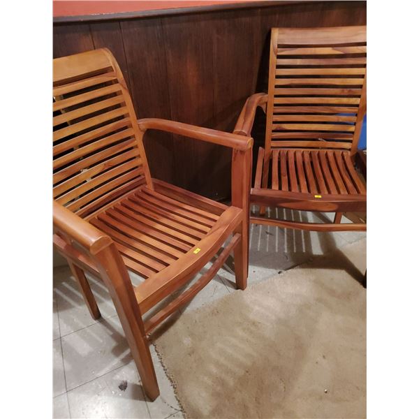 Mid Century Modern Broyhill Teak Chairs